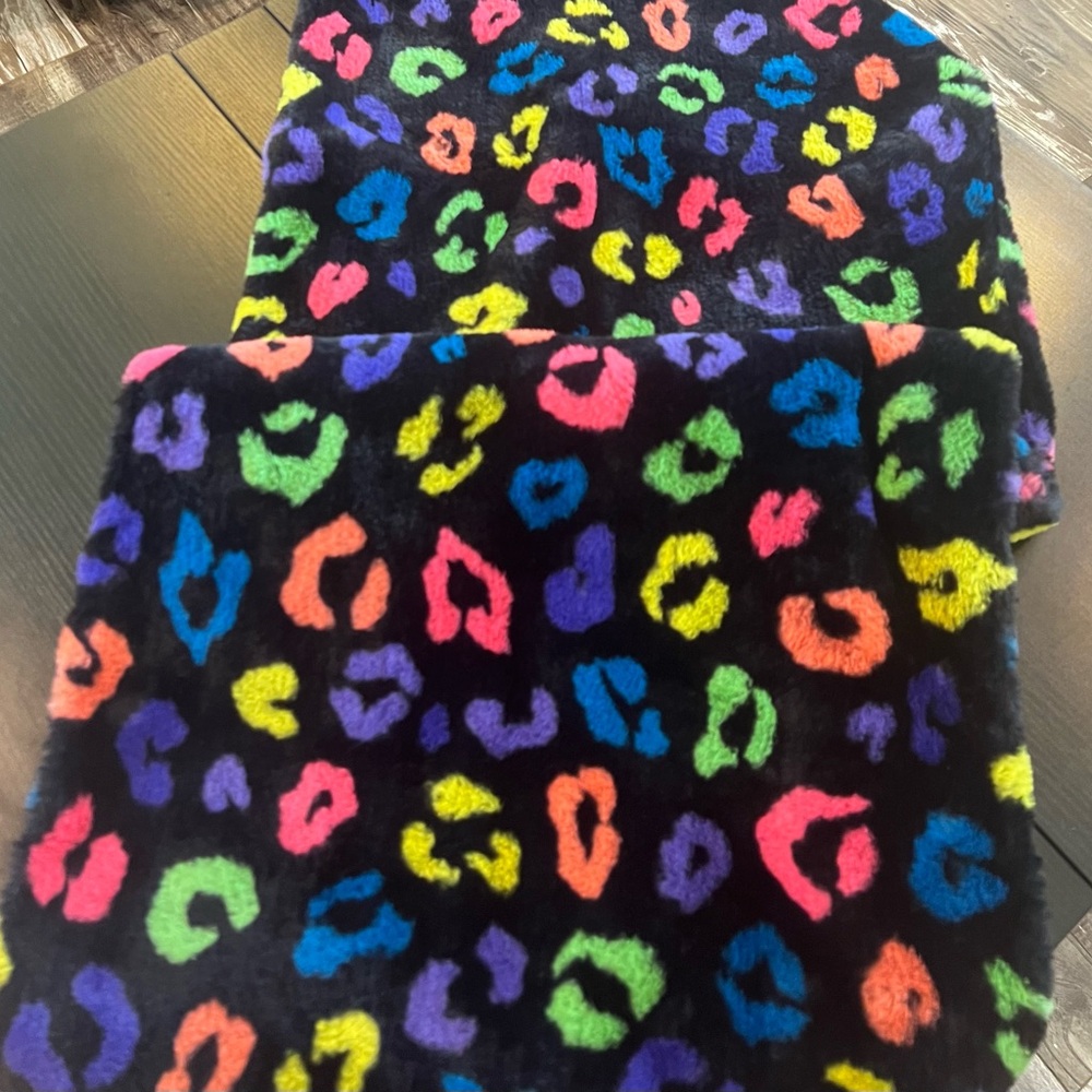 Colorful Leopard Print Seal Minky Bodypillow Cover